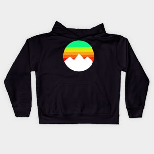 Mountains Sunset Kids Hoodie